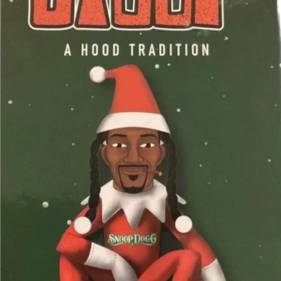Snoop Dogg Christmas Elf 6 inch Doll - Picture 1 of 5
